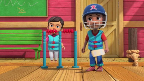 Super Wings - S4E39: Cricket Boat and Bowl