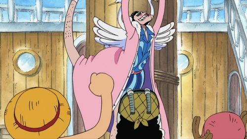 One Piece - S4E92: Alabasta's Hero and a Ballerina on the Ship!