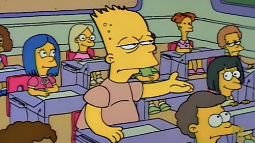 The Simpsons - S2E1: Bart Gets an 'F'