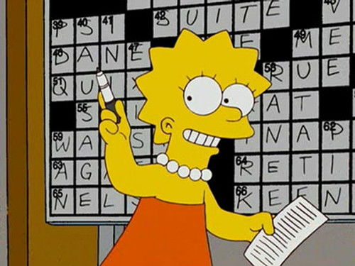 The Simpsons - S20E6: Homer and Lisa Exchange Cross Words