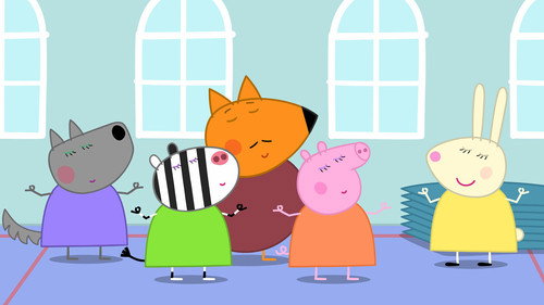 Peppa Pig - S6E5: Miss Rabbit's Relaxation Class