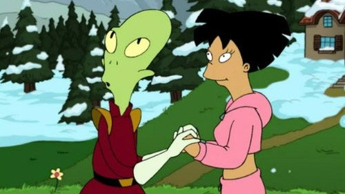 Futurama - S5E5: Kif Gets Knocked Up a Notch