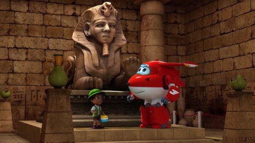 Super Wings - S1E14: The Pyramid Kid