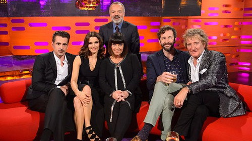 The Graham Norton Show - S18E4: Colin Farrell, Rachel Weisz, Dawn French, Chris O'Dowd, Rod Stewart