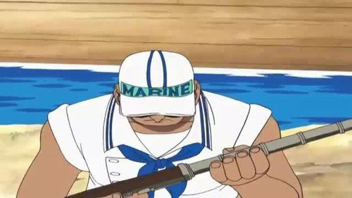 One Piece - S1E56: Eric Attacks! Great Escape From Warship Island!