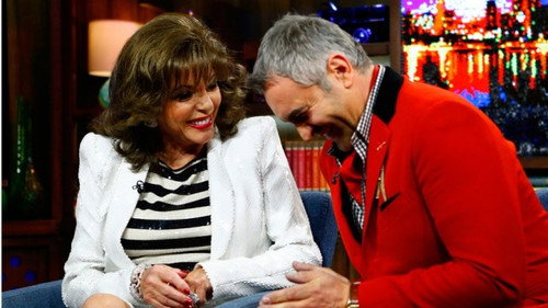 Watch What Happens Live with Andy Cohen - S8E51: Joan Collins & Martyn Lawrence-Bullard