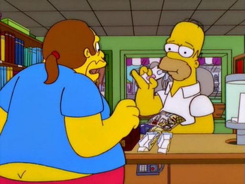 The Simpsons - S12E5: Homer vs. Dignity
