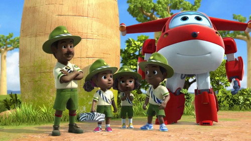 Super Wings - S1E28: Zebra Scouts