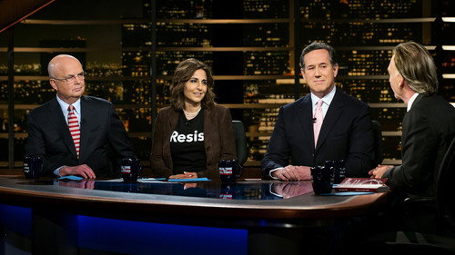 Real Time with Bill Maher - S15E10: Roger Stone; Jose Antonio Vargas; Michael Hayden; Rick Santorum; Neera Tanden