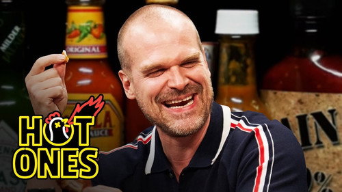 Hot Ones - S15E8: David Harbour Feels Out of Control While Eating Spicy Wings