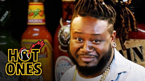 Hot Ones - S2E39: T-Pain Has a Tongue Seizure Eating Spicy Wings