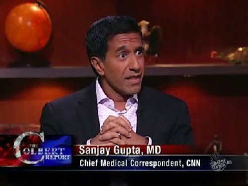 The Colbert Report - S5E131: Shashi Tharoor,  Dr. Sanjay Gupta