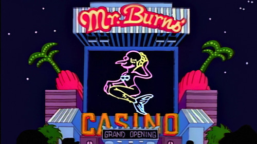 The Simpsons - S5E10: $pringfield (Or, How I Learned to Stop Worrying and Love Legalized Gambling)