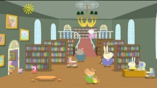 Peppa Pig - S3E4: The Library
