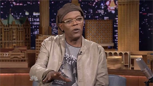The Tonight Show Starring Jimmy Fallon - S1E32: Samuel L. Jackson, Minnie Driver, Pitbull