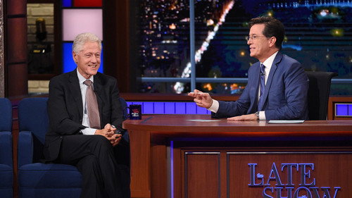 The Late Show with Stephen Colbert - S1E21: Bill Clinton, Billy Eichner, Florence & the Machine