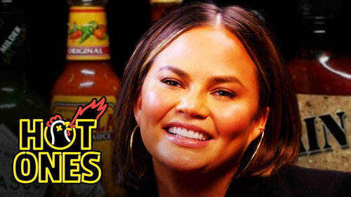 Hot Ones - S7E1: Chrissy Teigen Gets Drunk on Spicy Wings