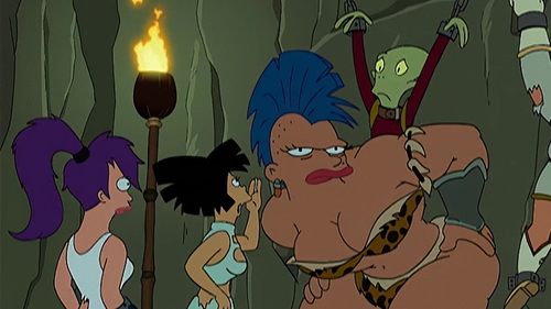 Futurama - S3E5: Amazon Women in the Mood