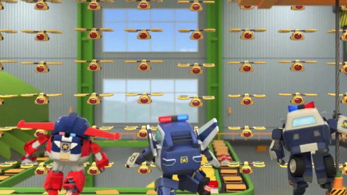 Super Wings - S3E37: Send in the Drones
