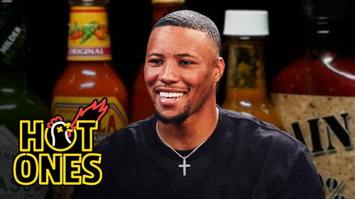 Hot Ones - S26E11: Saquon Barkley Hurdles Over Spicy Wings