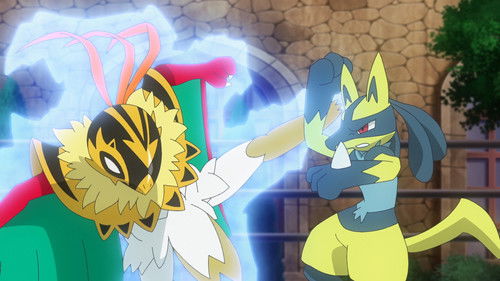 Pokémon Horizons - S1E132: Grudge Match! Lucario's Challenge!!
