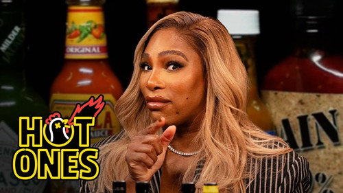 Hot Ones - S24E7: Serena Williams Returns Hot Sauce Serve After Hot Sauce Serve While Eating Spicy Wings