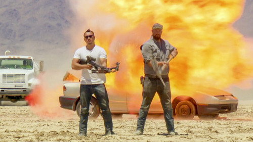 MythBusters - S16E1: Fire Arrow vs. Gas Tank