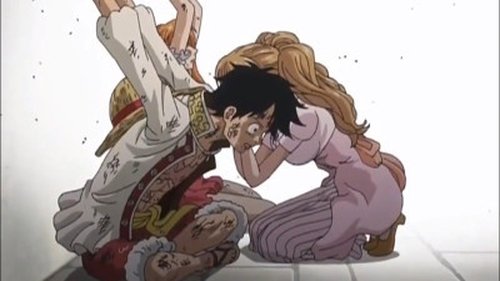 One Piece - S19E815: Goodbye! Pudding's Tearful Determination!