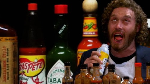 Hot Ones - S2E4: T.J. Miller Talks Deadpool, Hecklers, and Relationship Advice While Eating Spicy Wings