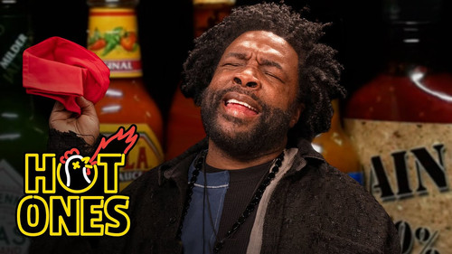 Hot Ones - S26E3: Questlove Refuses Defeat While Eating Spicy Wings