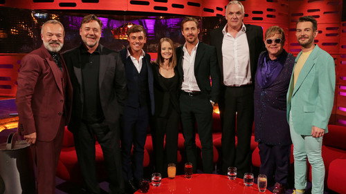 The Graham Norton Show - S19E9: Russell Crowe, Ryan Gosling, Jodie Foster, Greg Davies, Tom Daley, Sir Elton John
