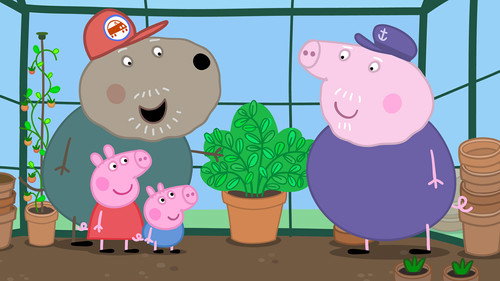 Peppa Pig - S5E12: Grandpa Pig's Greenhouse