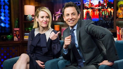 Watch What Happens Live with Andy Cohen - S11E28: Sarah Paulson & Seth Meyers