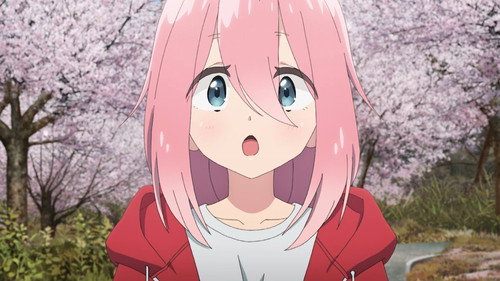 Laid-Back Camp - S3E9: Touring and Checking Out the Cherry Blossoms