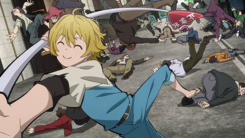 Bungo Stray Dogs - S1E11: First, an Unsuitable Profession for Her. Second, an Ecstatic Detective Agency