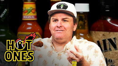 Hot Ones - S27E3: Tim Dillon Helps Himself to More Milk While Eating Spicy Wings