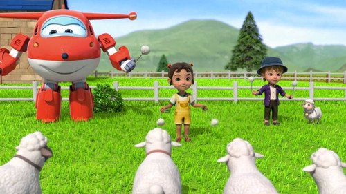 Super Wings - S2E43: The Sheep Heap