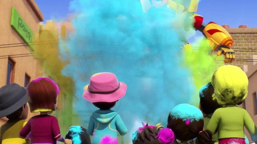 Super Wings - S5E22: Flying Clouds of Color
