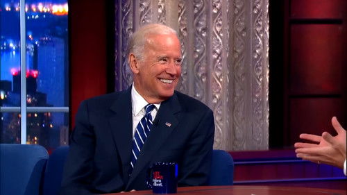 The Late Show with Stephen Colbert - S1E3: Vice President Joe Biden, Travis Kalanick, Toby Keith