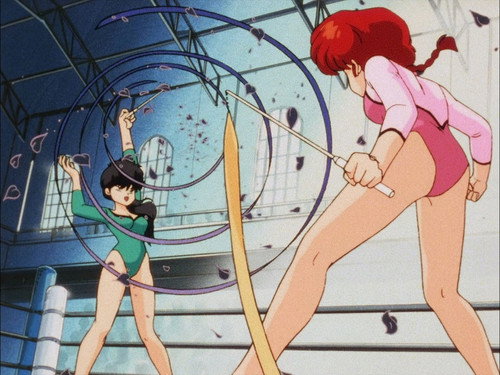 Ranma ½ - S1E12: A Woman's Love is War! The Martial Arts Rhythmic Gymnastics Challenge!
