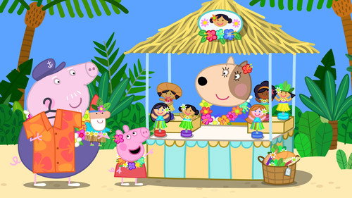 Peppa Pig - S7E64: Tropical Day Holiday