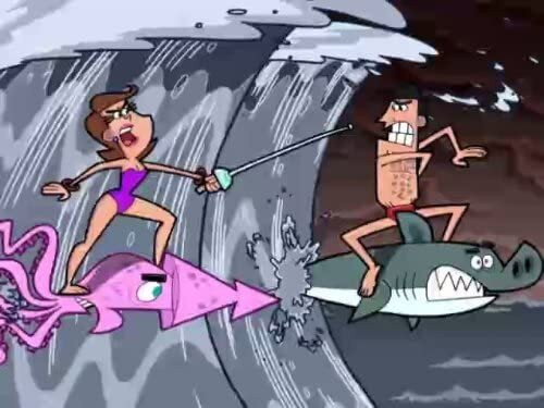 The Fairly OddParents - S8E16: Beach Blanket Bozos