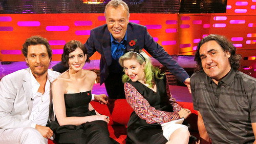 The Graham Norton Show - S16E6: Matthew McConaughey, Anne Hathaway, Lena Dunham, Micky Flanagan, Sia