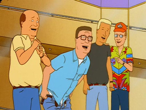 King of the Hill - S5E11: Hank and the Great Glass Elevator