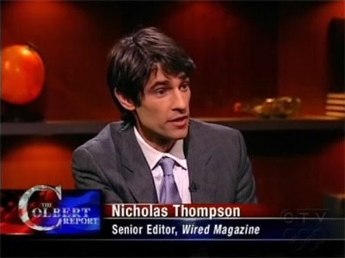 The Colbert Report - S5E139: Nicholas Thompson