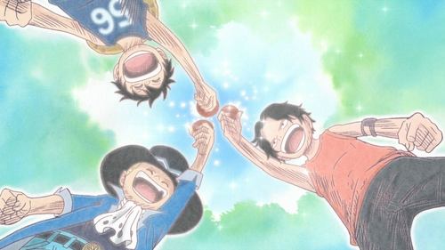 One Piece - S13E496: To The Sea Someday! The Pledge of the Three Brats!