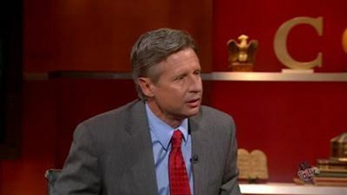 The Colbert Report - S6E65: Gary Johnson