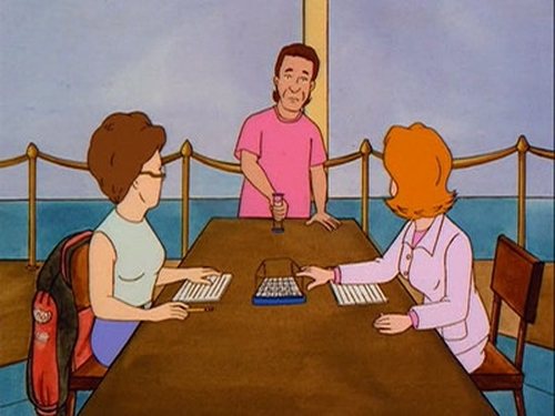King of the Hill - S1E9: Peggy the Boggle Champ