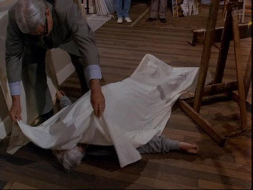 Murder, She Wrote - S3E17: Simon Says, Color Me Dead