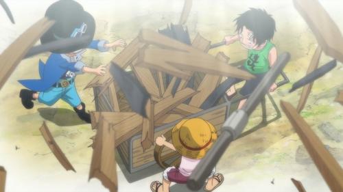 One Piece - S13E497: Leaving the Dadan Family for Good?! The Kids' Hideout Has Been Built!